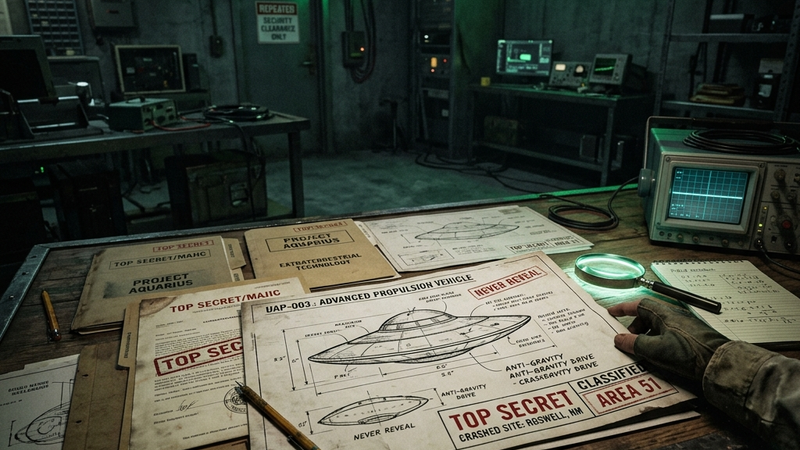 Sự thật về Bob Lazar và dự án kỹ thuật đảo ngược đĩa bay tại Area 51